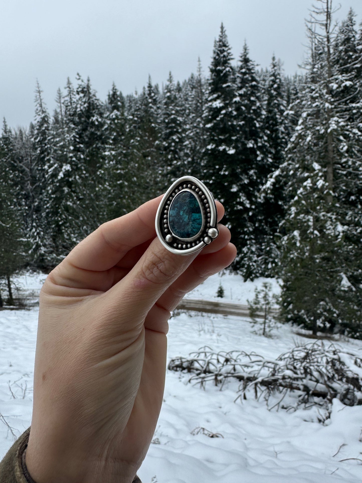 Turquoise Ring size 7