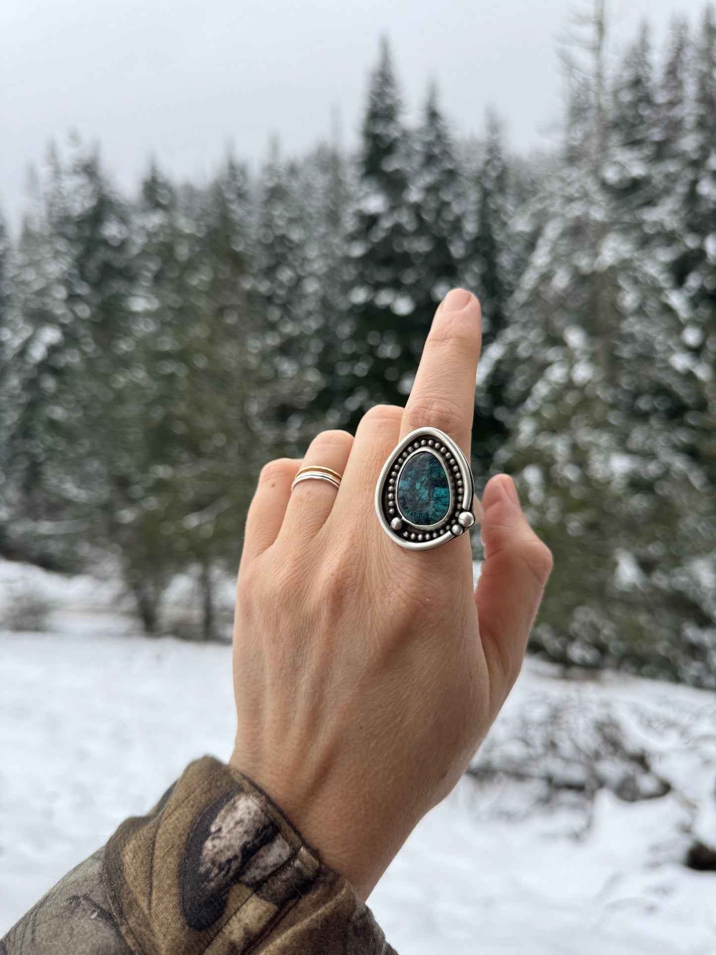 Turquoise Ring size 7