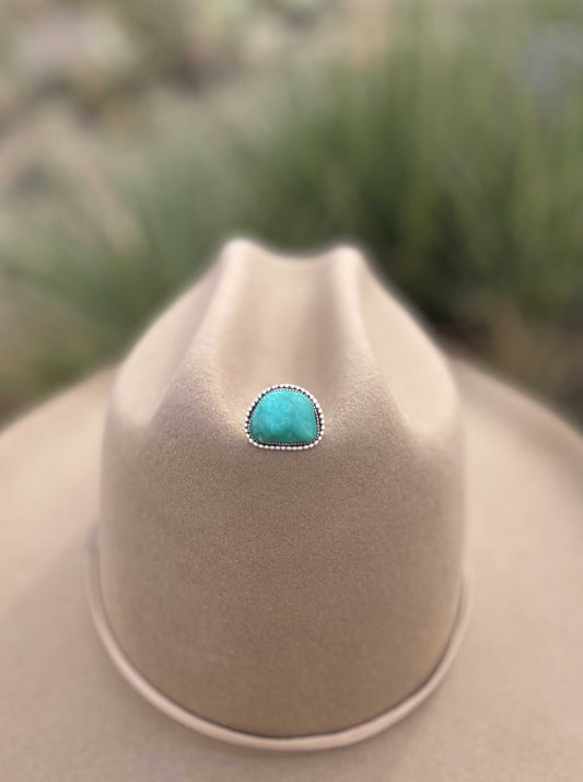 Turquoise Statement Ring - Size 5.5